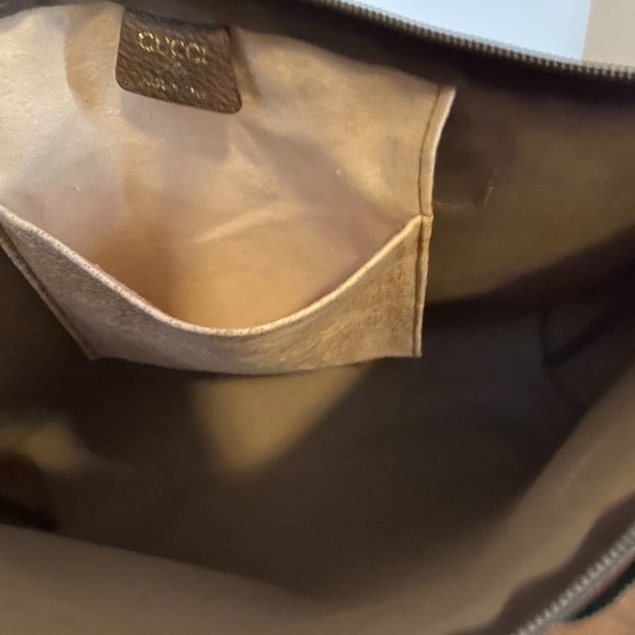 🛑  GUCCI Web Sherry Line GG Plus Tote - Picture 11 of 12